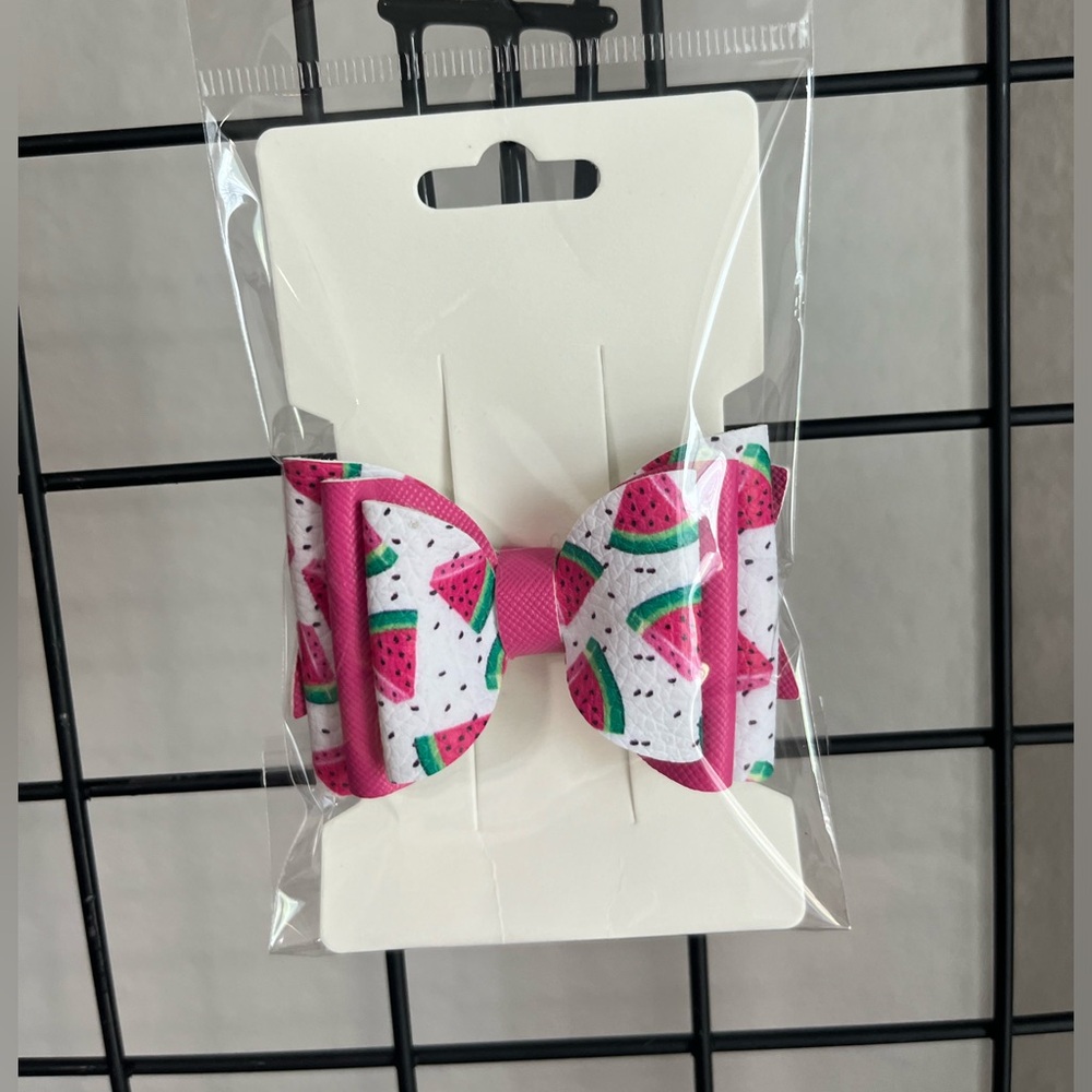 Watermelon hair bows!!